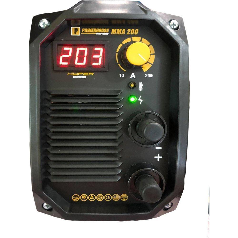 Powerhouse MMA 200-Mini DC Inverter Welding Machine (Hyper Series) - Goldpeak Tools PH Powerhouse Powerhouse MMA 200-Mini DC Inverter Welding Machine (Hyper Series) - Goldpeak Tools PH Powerhouse